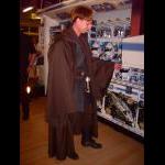 Darth H. beim Shoppen